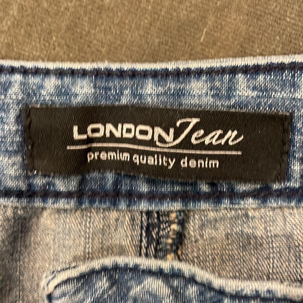 London Jean denim skirt with cargo pocket,size 4 - Picture 6 of 8
